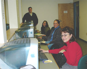 Photo: Michael J. Salvo and Students of Northeastern's Accessible Web Design Program