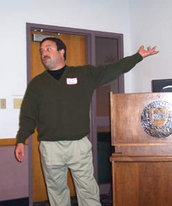 Speaker Joel Sklar gave a dynamic and informative presentation.